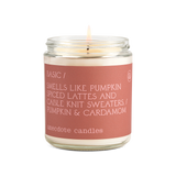 Basic Fall Pumpkin & Cardamom Candle