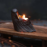 Black Crow Beeswax Candle