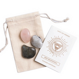 New Beginnings Crystal Stone Set in Box