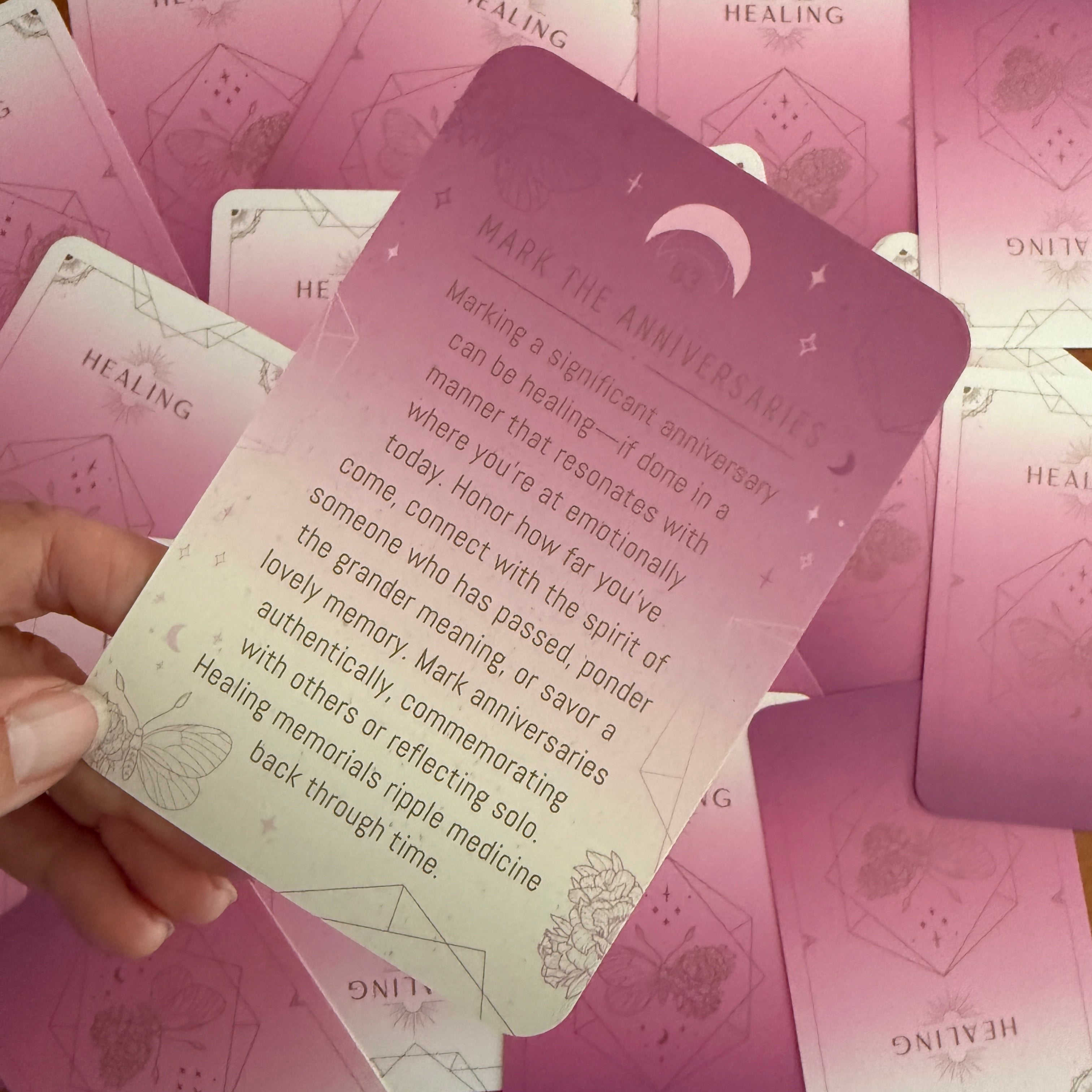 Grief, Grace, and Healing Oracle Deck and Guidebook - Confía Collective