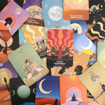 Moonology Messages Oracle Deck and Guidebook - Confía Collective