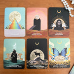 Moonology Messages Oracle Deck and Guidebook - Confía Collective