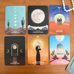 Moonology Messages Oracle Deck and Guidebook - Confía Collective