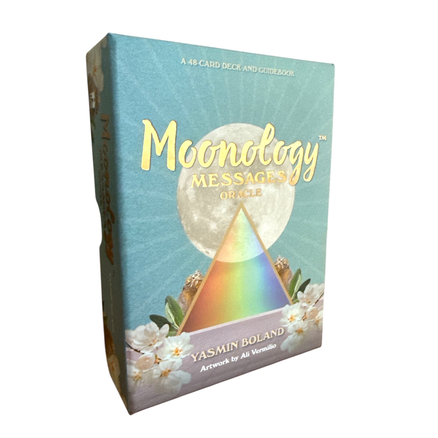 Moonology Messages Oracle Deck and Guidebook - Confía Collective