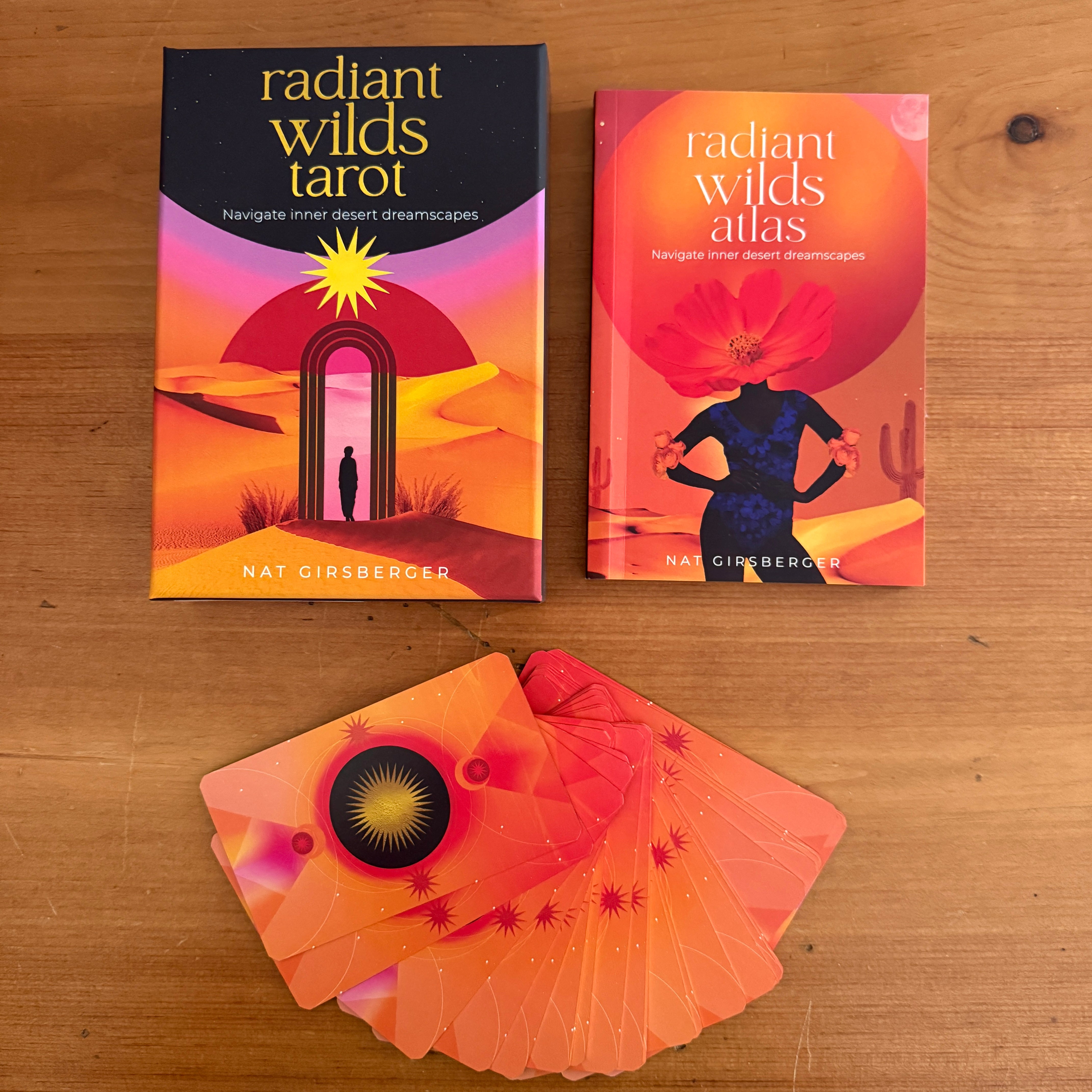 Radiant Wilds Tarot Deck and Guidebook - Confía Collective
