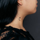 Moon Phases Temporary Tattoo Set