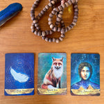 A powerful 55 card deck combining the Angels’ divine guidance with the Ancestors’ wisdom by Kyle Gray
