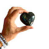 Labradorite Crystal Heart