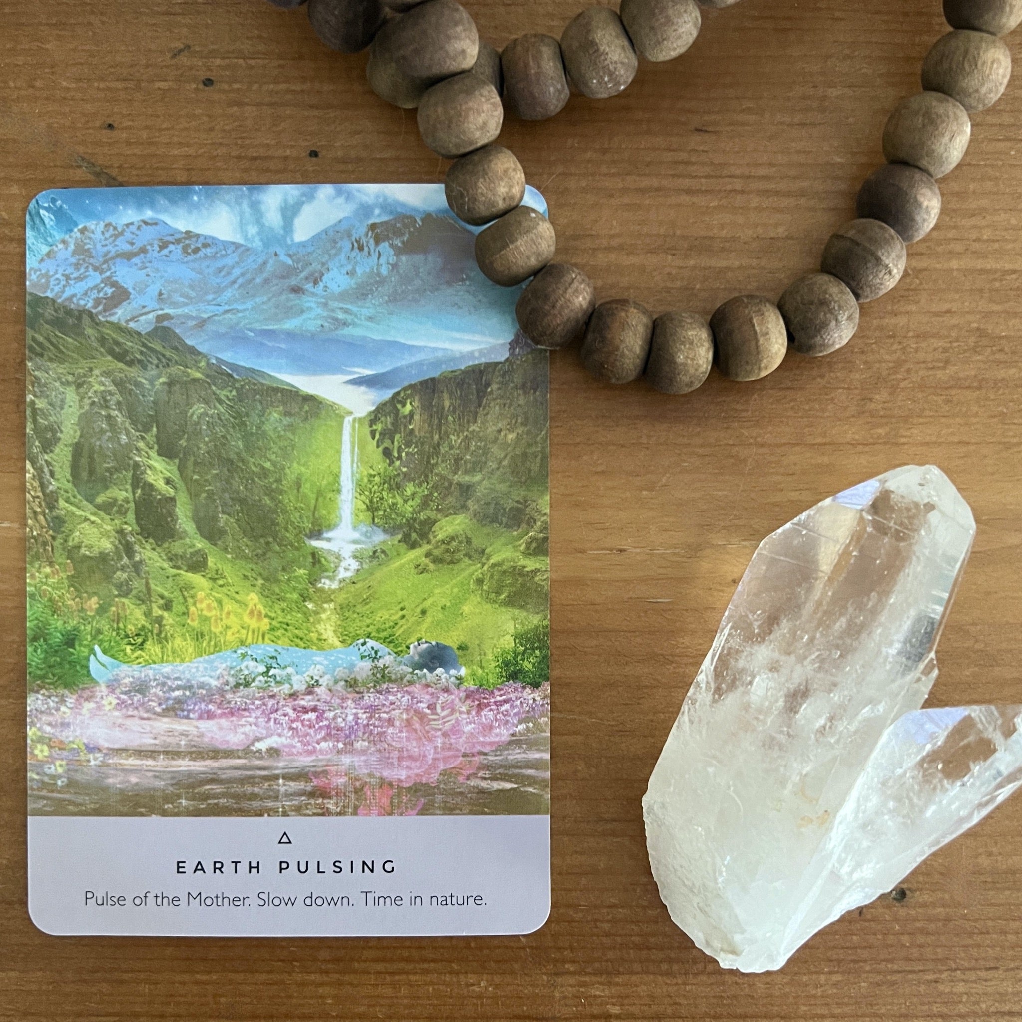 The Starseed Oracle 53-card deck and guidebook by Rebecca Campbell with artwork by Danielle Noel.