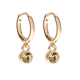 Gold Birthstone Earring Set