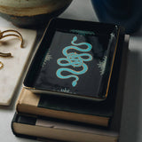 Double Serpents Ceramic Tray