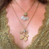 Emerald Eucalyptus Pendant Necklace