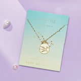 Taurus Constellation Gold Necklace