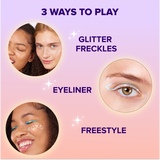 Glitter Eyeliner and Freckle Maker