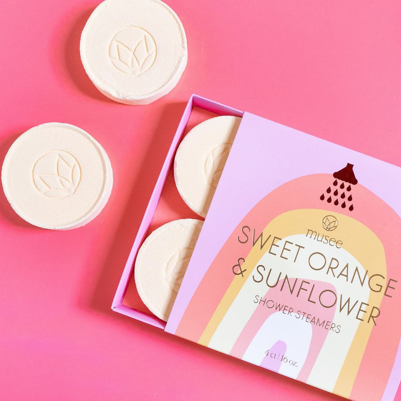 Sweet Orange & Sunflower Shower Steamers