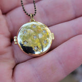 Celestially-Inspired Locket Necklace