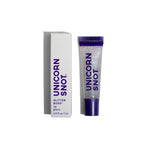 Unicorn Snot glitter lip gloss with packaging on a white background