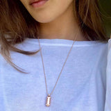Wish Capsule Gold Necklace
