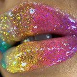 Glitter Boss Lip Gloss in Silver