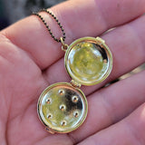 Celestially-Inspired Locket Necklace
