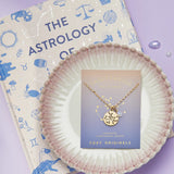 Sagittarius Constellation Gold Necklace