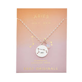 Aries Constellation Gold Necklace
