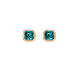 Gold Birthstone Earring Set