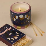 Moon Phase Jasmine + Rose Candle