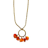 Amber Earthbound Pendant Necklace