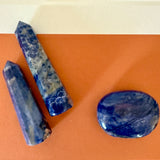 Sodalite Polished Palm Stone
