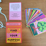 Find Your Purpose Deck: Affirmations and Questions to Help You Along Your Path