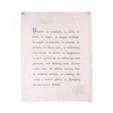 Believe in Yourself Wall Art Tarp