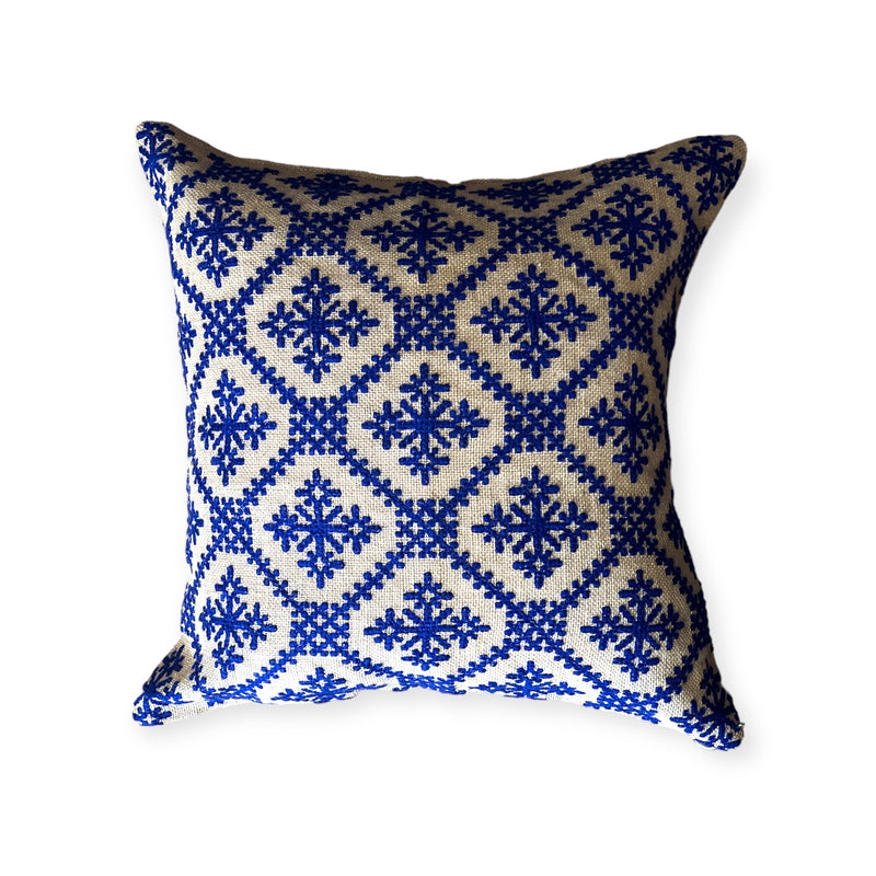 Moroccan Embroidered Pattern Pillow