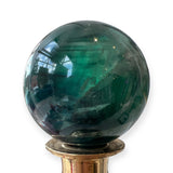 Fluorite Polished Crystal Sphere