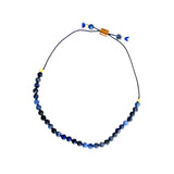 Sodalite Dainty Gemstone Adjustable Bracelet