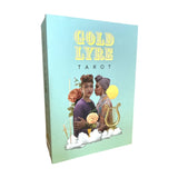 Gold Lyre Tarot Deck and Guidebook