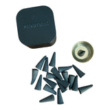 Teak + Tobacco Incense Cone in Tin