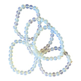 Opalite Crystal 8mm Bead Bracelet