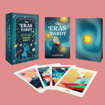 Taylor Swift 'The Eras' Tarot set with tarot cards and guidebook on a white background