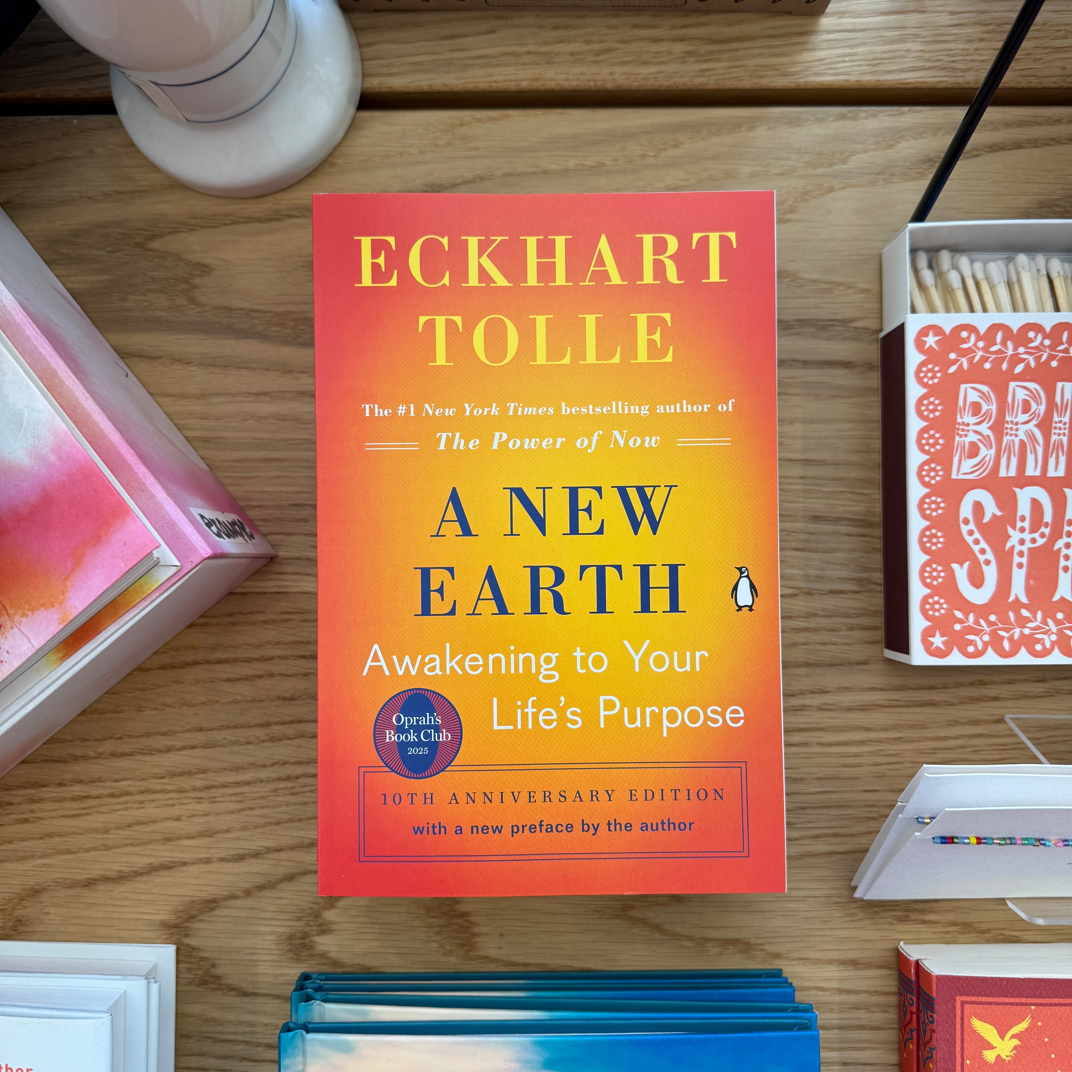 A New Earth: Awakening to Your Life's Purpose Book - Confía Collective