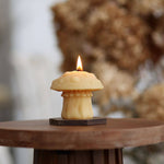 Amanita Mushroom Beeswax Candle - Confía Collective