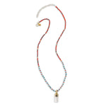 Amazonite Crystal Gemstone Necklace/Triple Bead Bracelet - Confía Collective