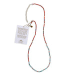 Amazonite Crystal Gemstone Necklace/Triple Bead Bracelet - Confía Collective