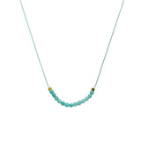 Amazonite Gemstone Necklace - Confía Collective