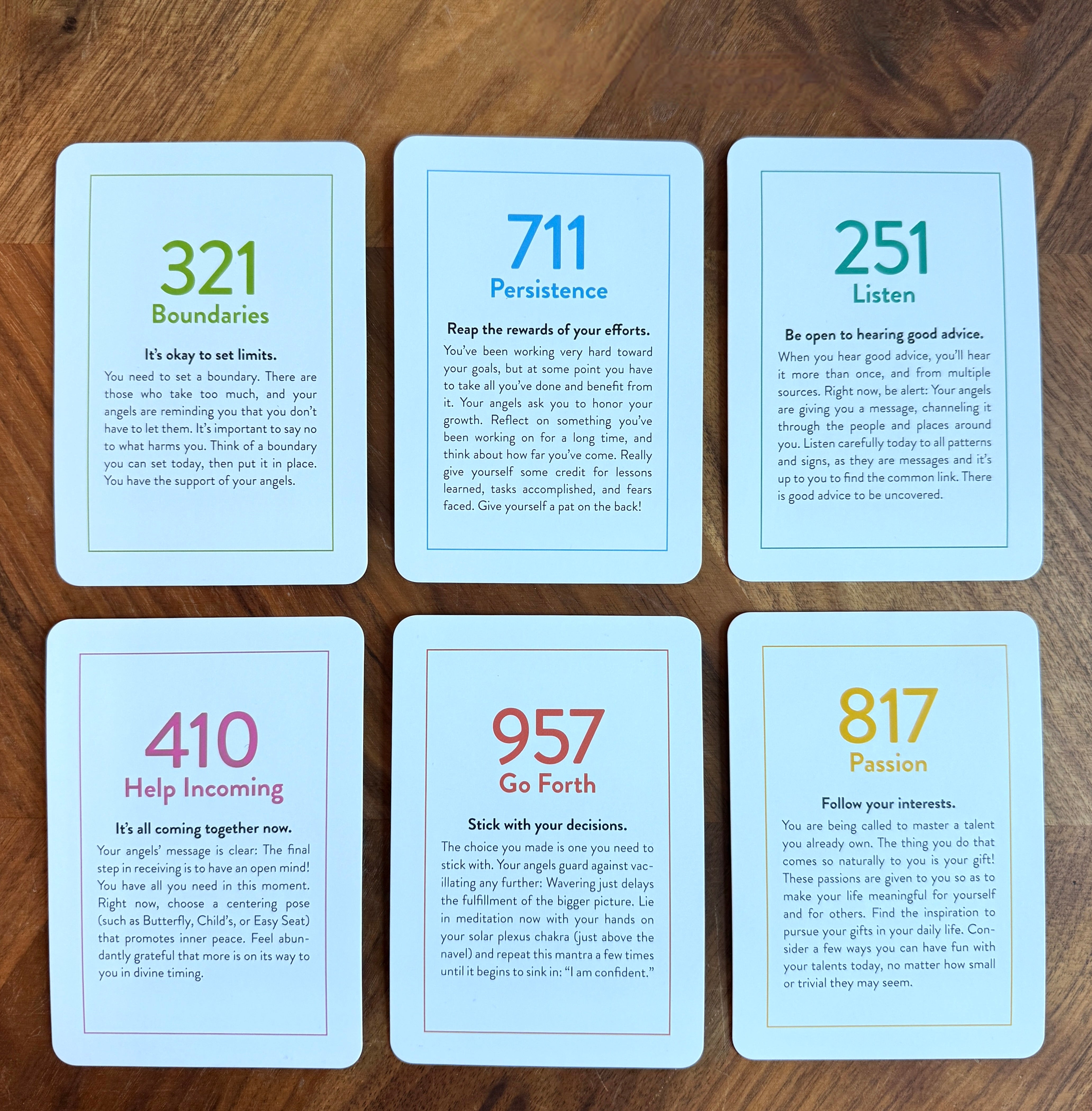 Angel Numbers Deck - Confía Collective