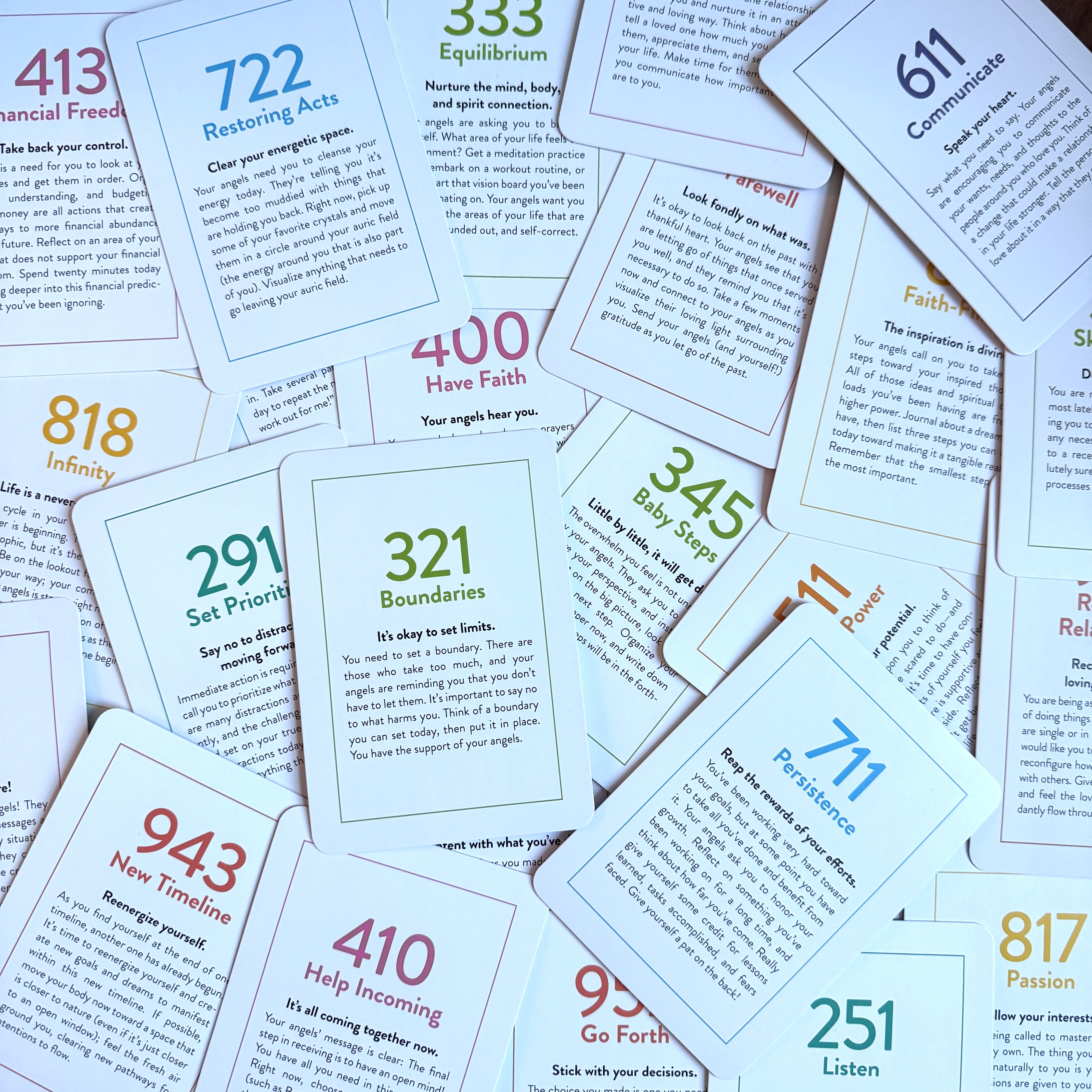 Angel Numbers Deck - Confía Collective