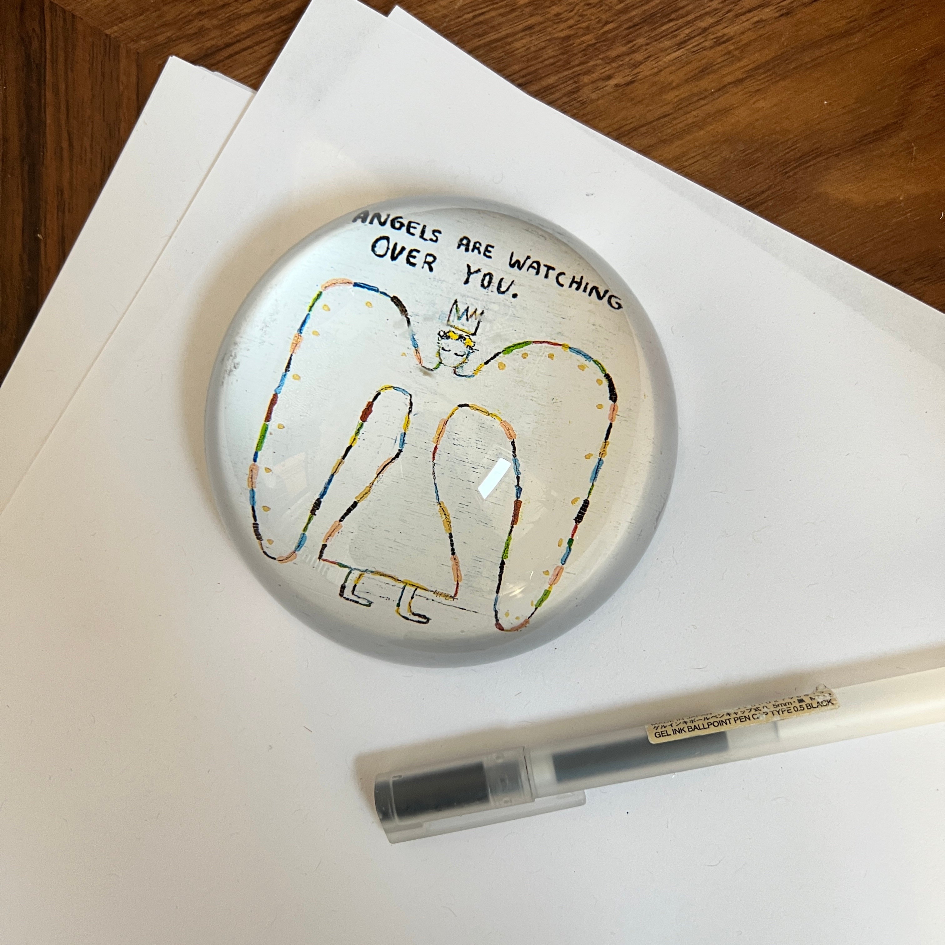 "Angels Are Watching Over You" Paperweight - Confía Collective