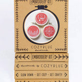 Holiday Ornaments Embroidery Kit