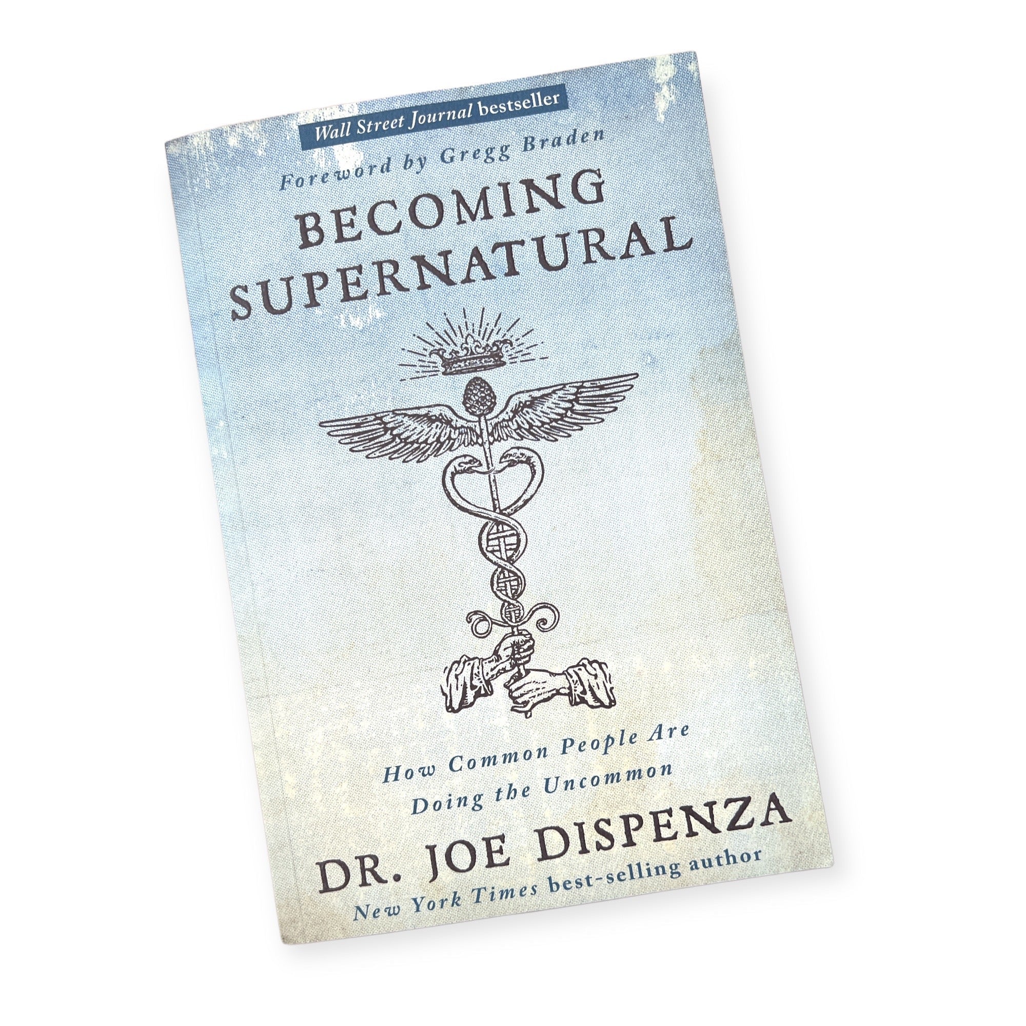 Cover of the Becoming Supernatural Book by Dr Joe Dispenza on a white background