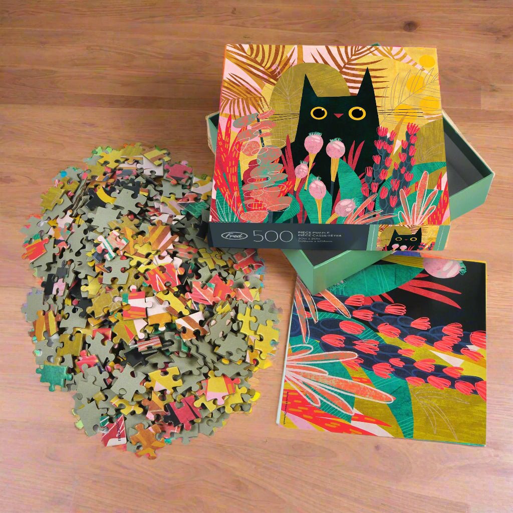 Black Cat Puzzle - Confía Collective